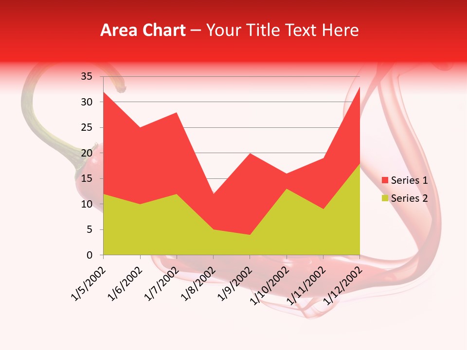 Burn Green Fire PowerPoint Template