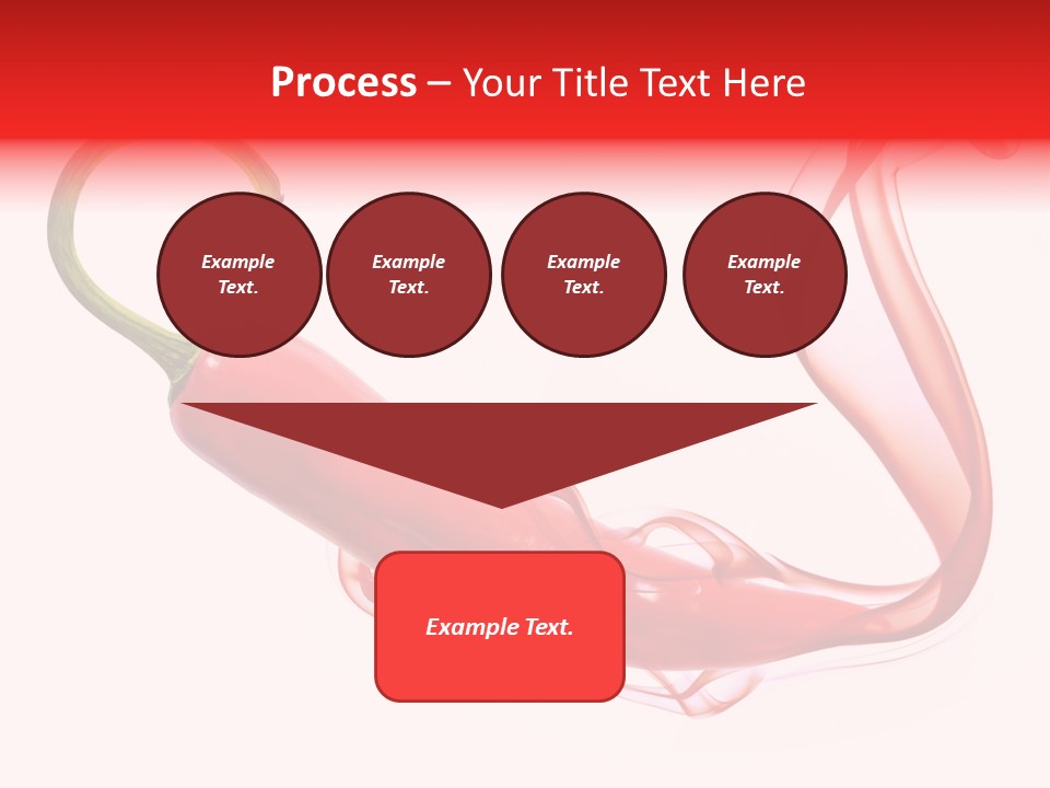 Burn Green Fire PowerPoint Template