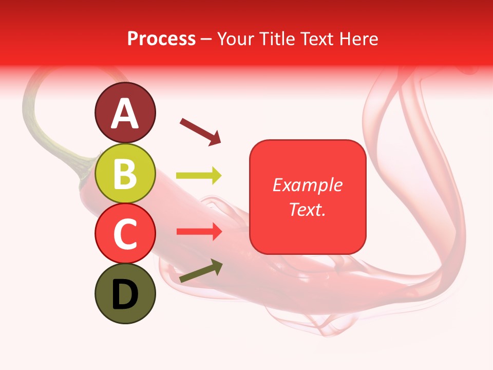 Burn Green Fire PowerPoint Template