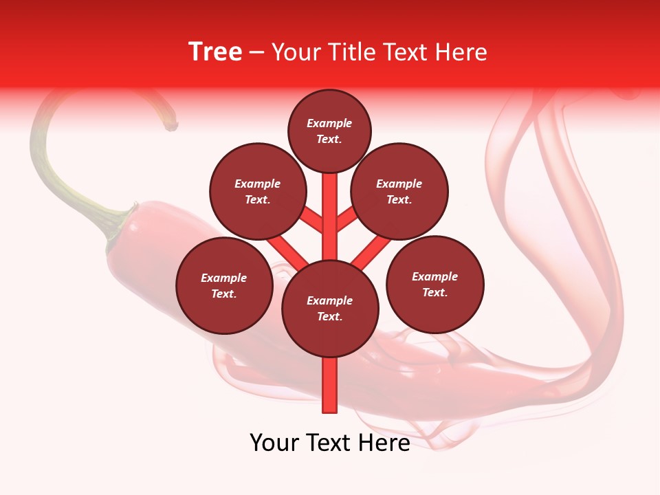 Burn Green Fire PowerPoint Template