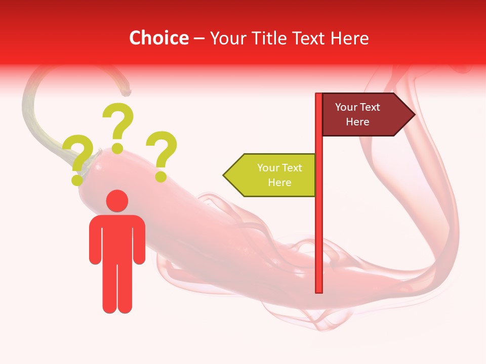 Burn Green Fire PowerPoint Template