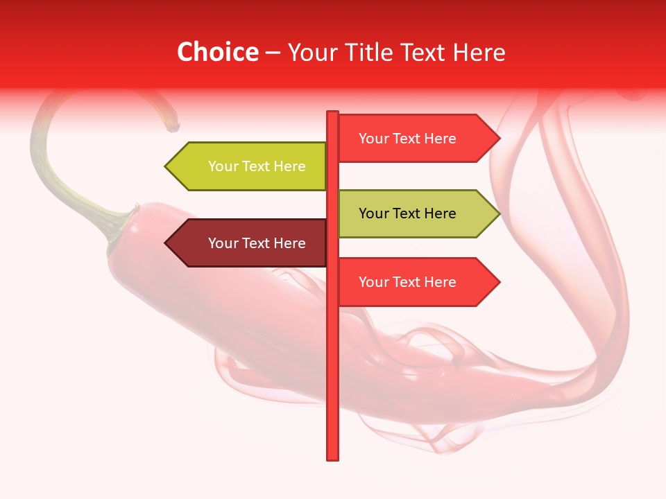 Burn Green Fire PowerPoint Template