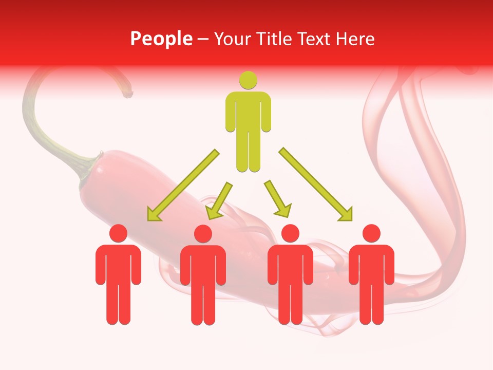 Burn Green Fire PowerPoint Template