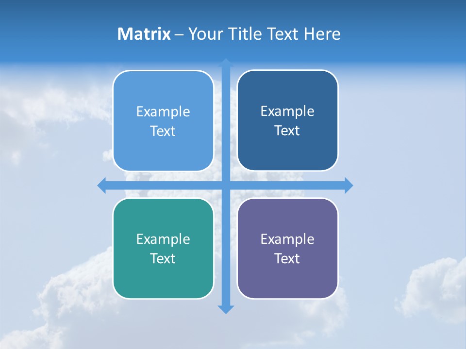 Air Sky Art PowerPoint Template