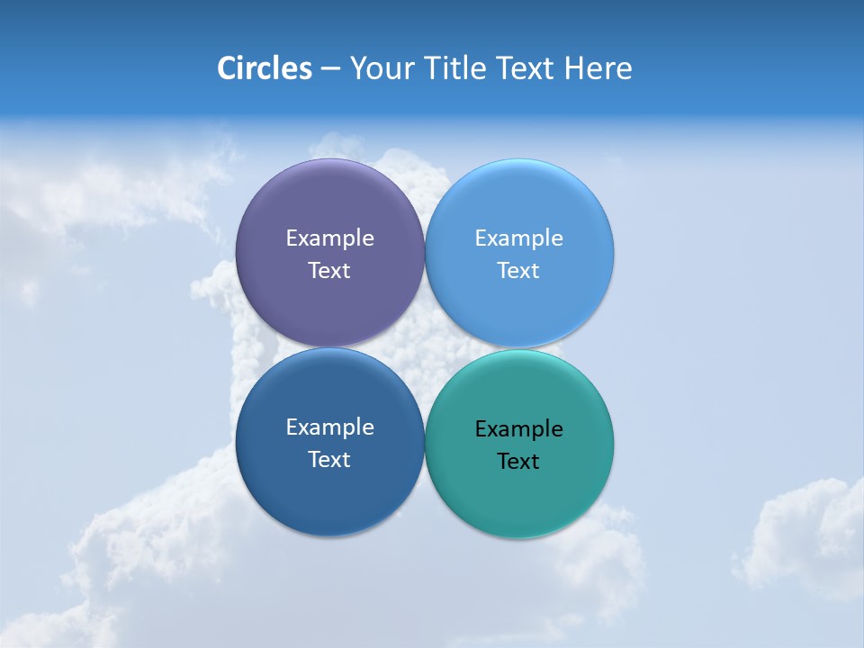 Air Sky Art PowerPoint Template