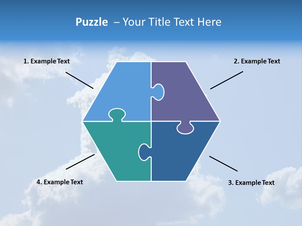 Air Sky Art PowerPoint Template