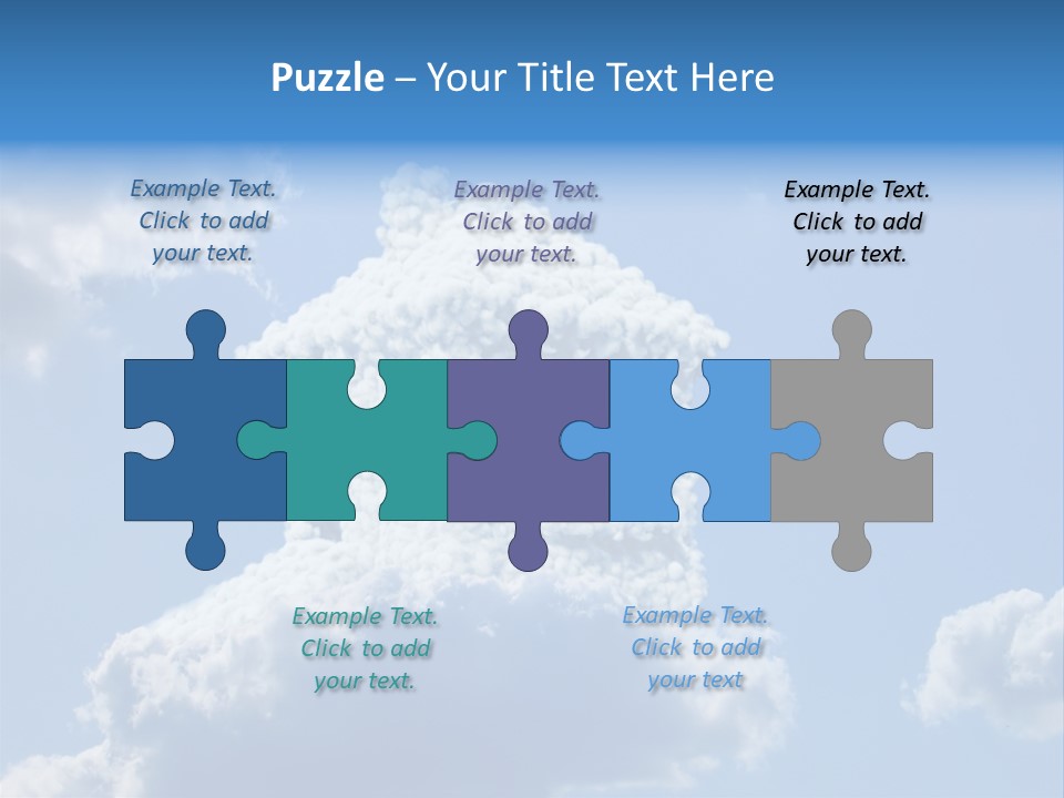 Air Sky Art PowerPoint Template