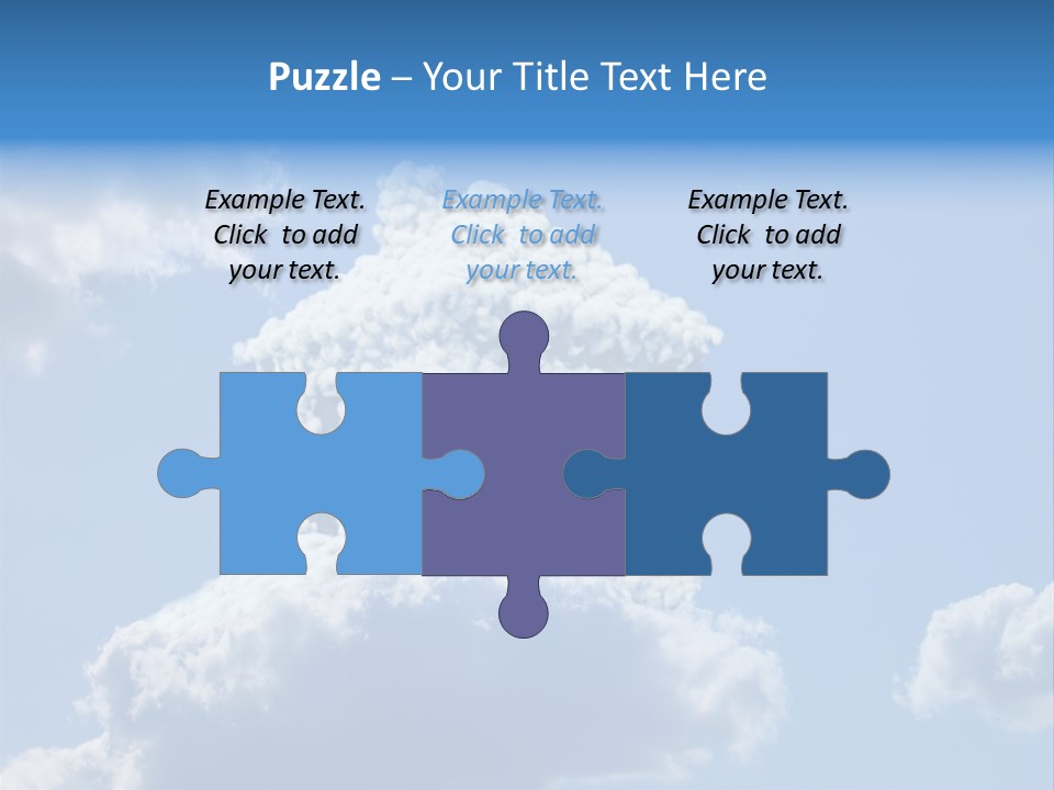 Air Sky Art PowerPoint Template