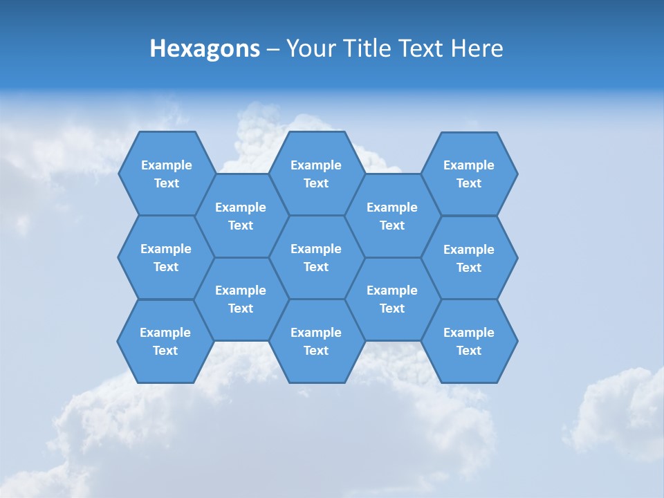 Air Sky Art PowerPoint Template