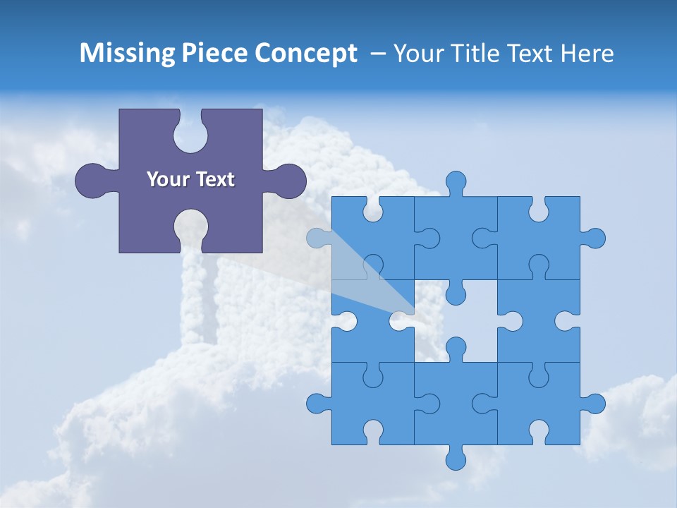 Air Sky Art PowerPoint Template