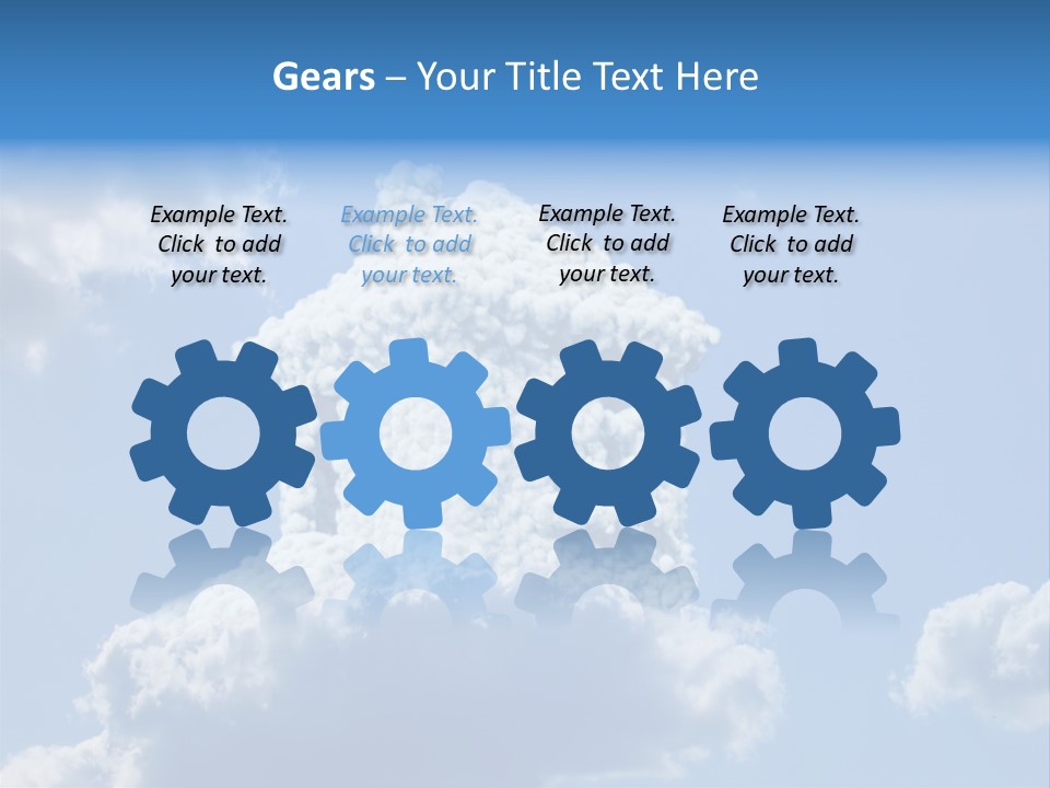 Air Sky Art PowerPoint Template