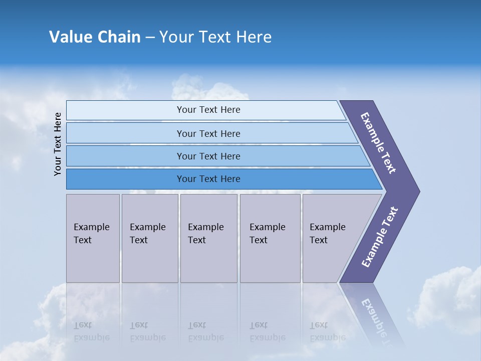 Air Sky Art PowerPoint Template