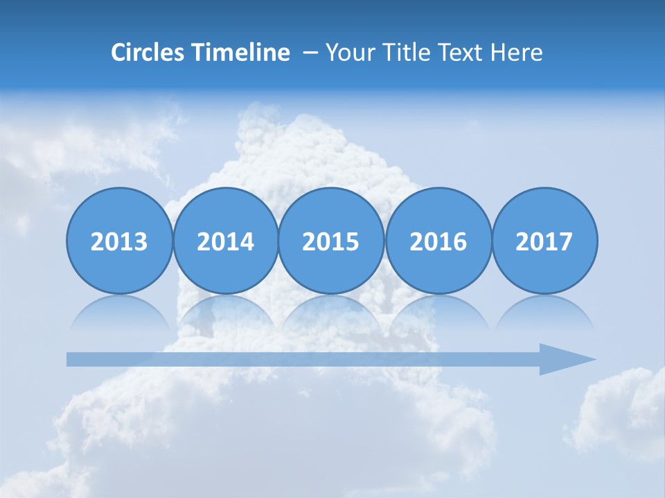 Air Sky Art PowerPoint Template