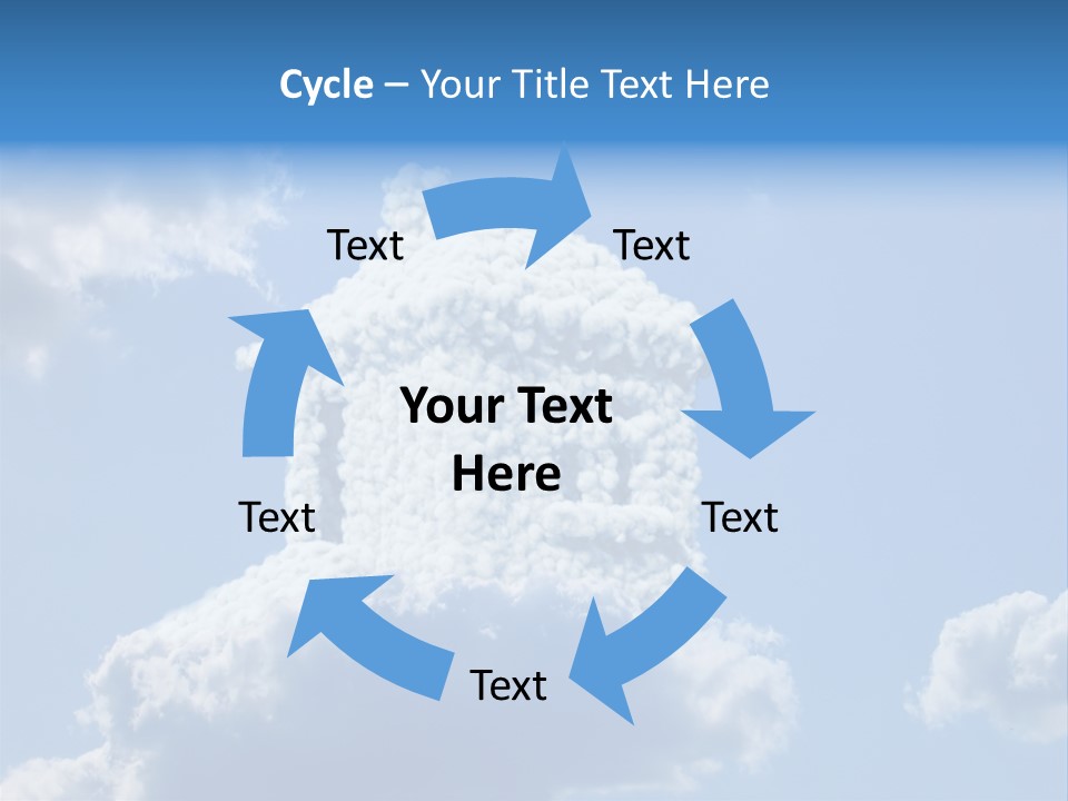 Air Sky Art PowerPoint Template