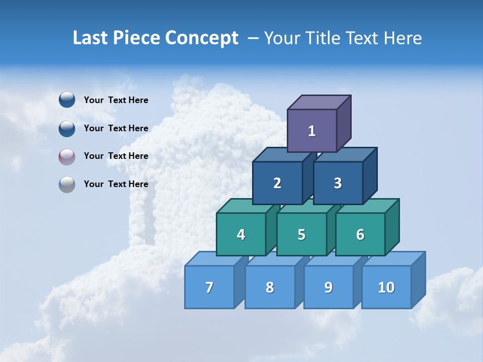 Air Sky Art PowerPoint Template