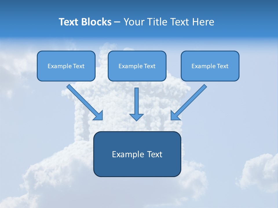 Air Sky Art PowerPoint Template