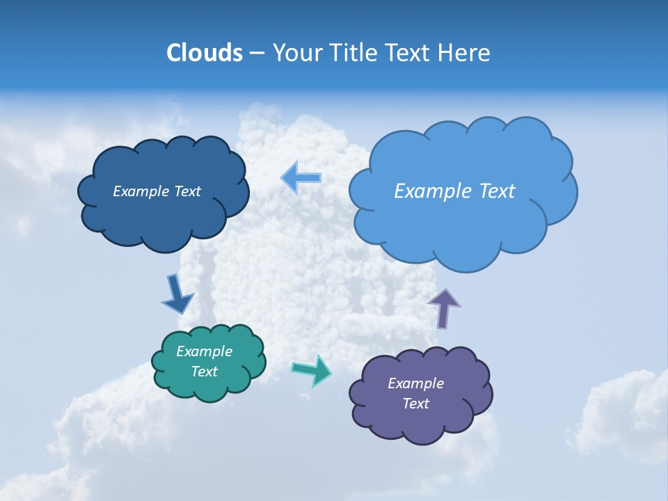 Air Sky Art PowerPoint Template