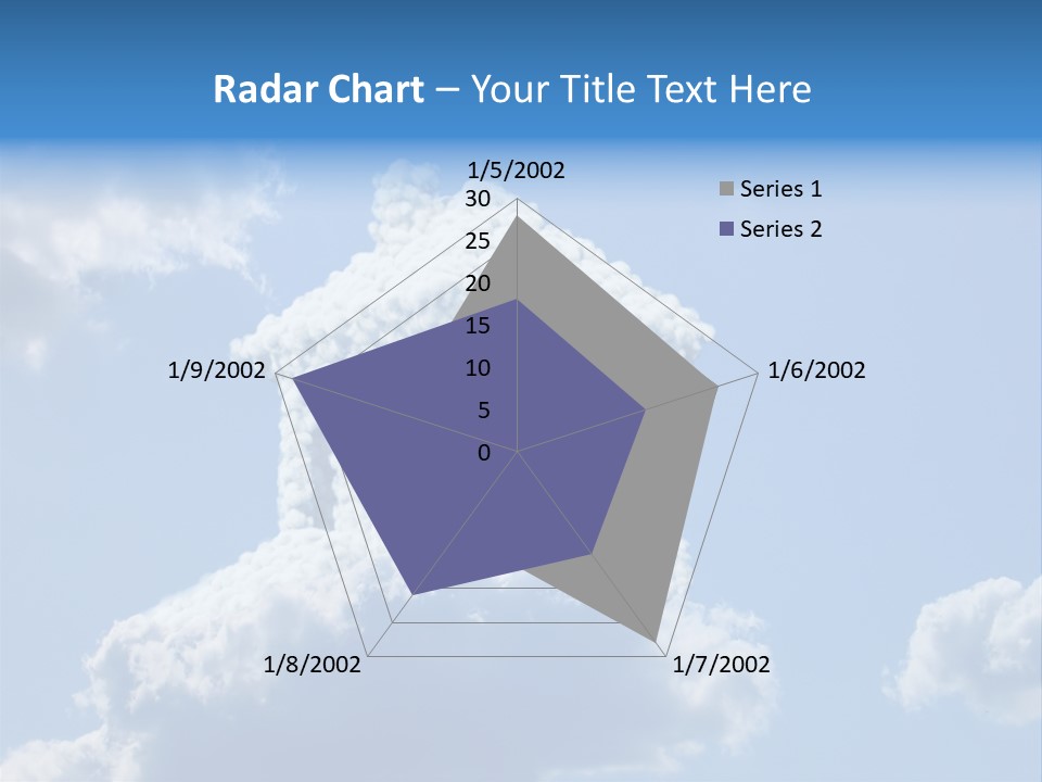Air Sky Art PowerPoint Template