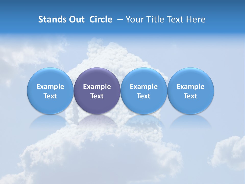 Air Sky Art PowerPoint Template