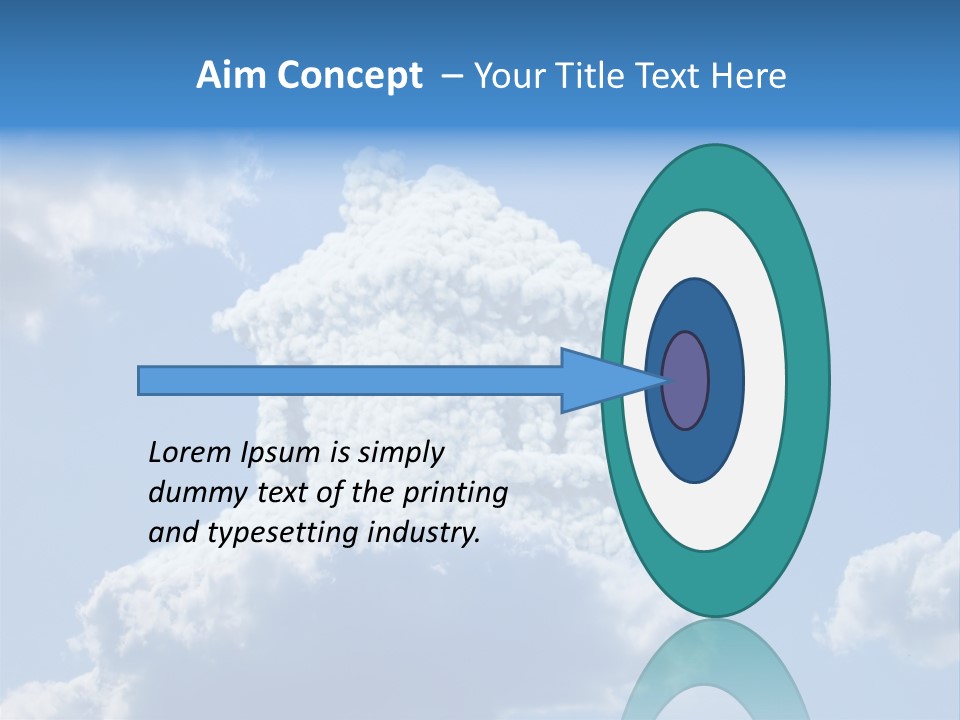 Air Sky Art PowerPoint Template