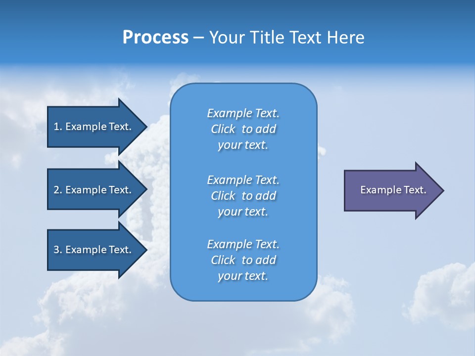 Air Sky Art PowerPoint Template