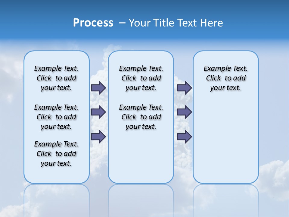 Air Sky Art PowerPoint Template