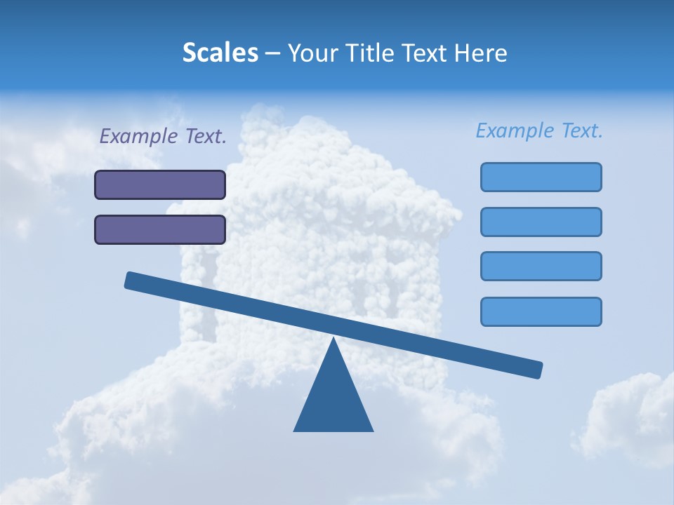 Air Sky Art PowerPoint Template