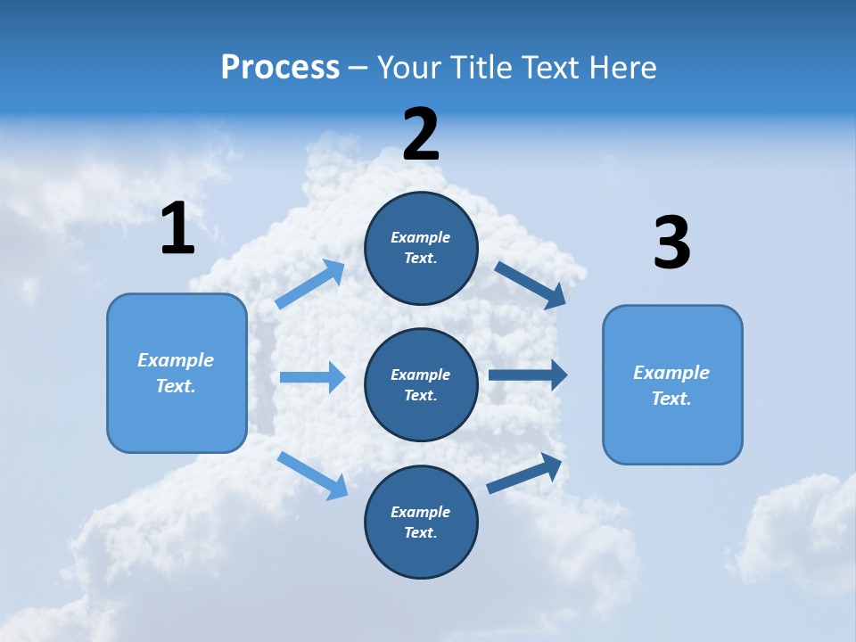 Air Sky Art PowerPoint Template