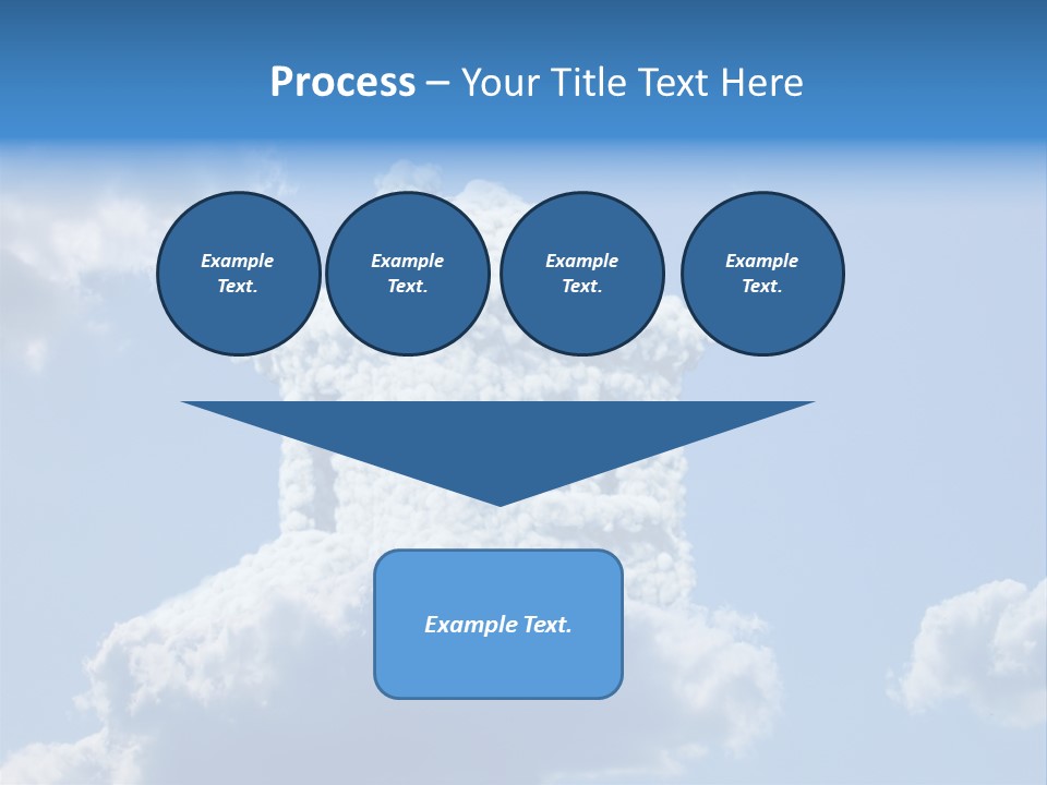 Air Sky Art PowerPoint Template