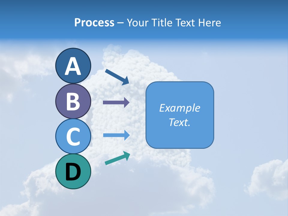 Air Sky Art PowerPoint Template