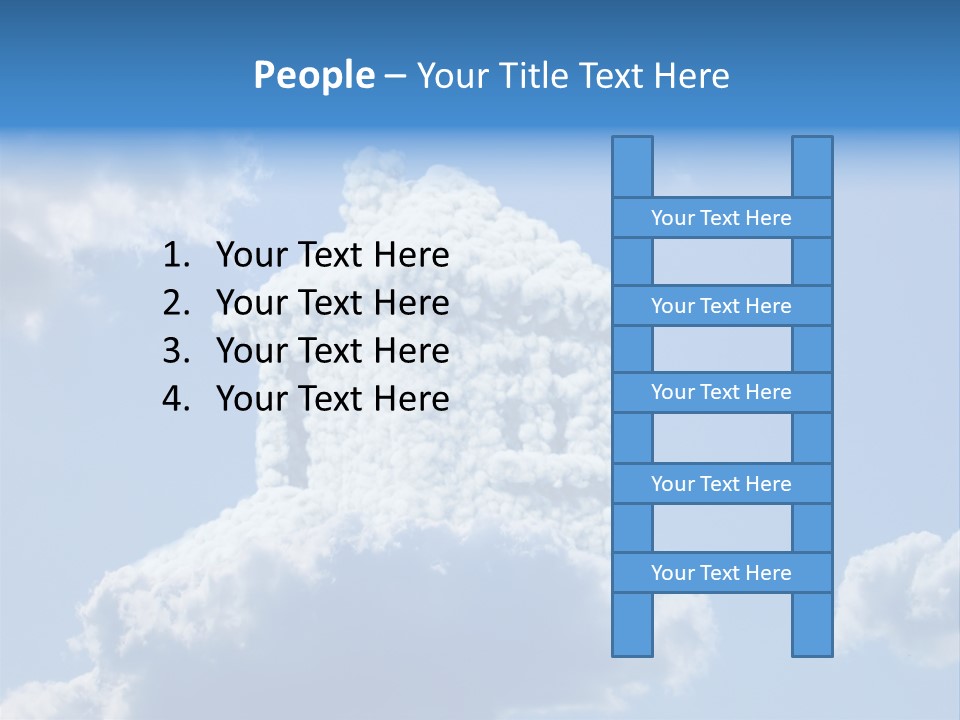 Air Sky Art PowerPoint Template