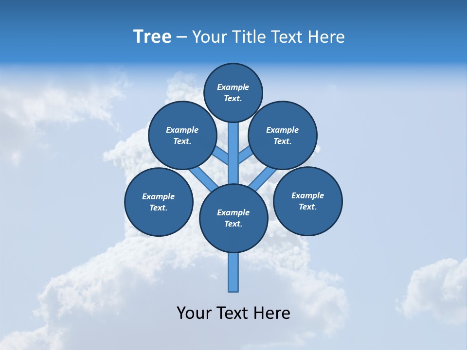 Air Sky Art PowerPoint Template