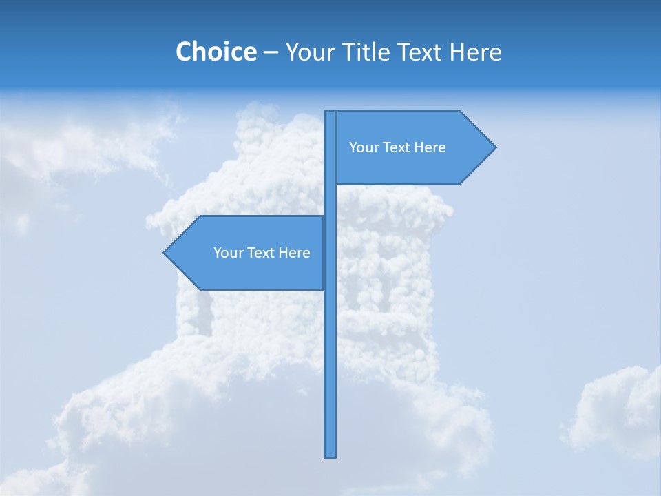 Air Sky Art PowerPoint Template