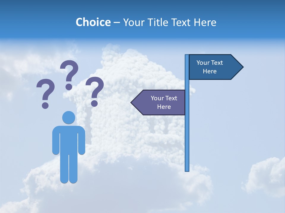 Air Sky Art PowerPoint Template