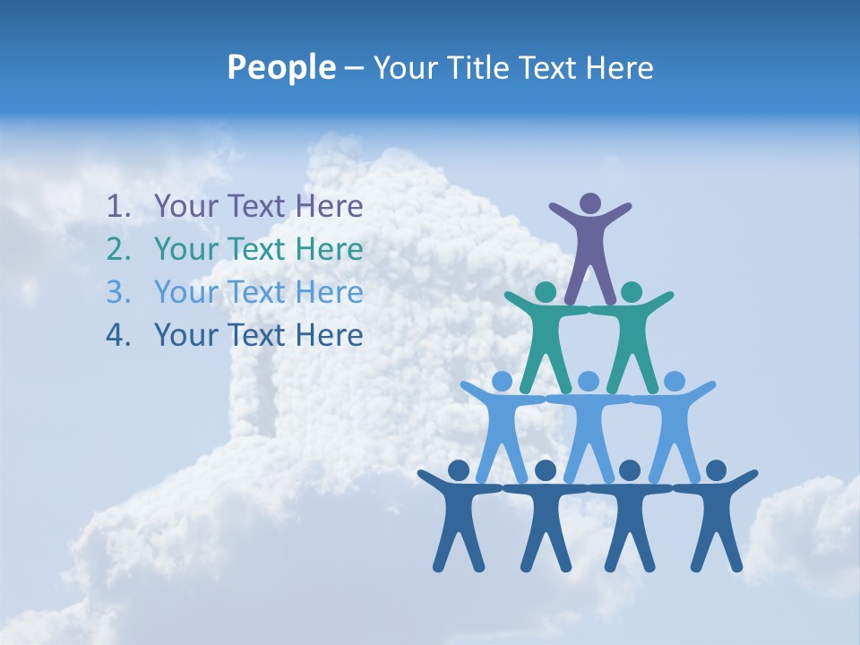 Air Sky Art PowerPoint Template
