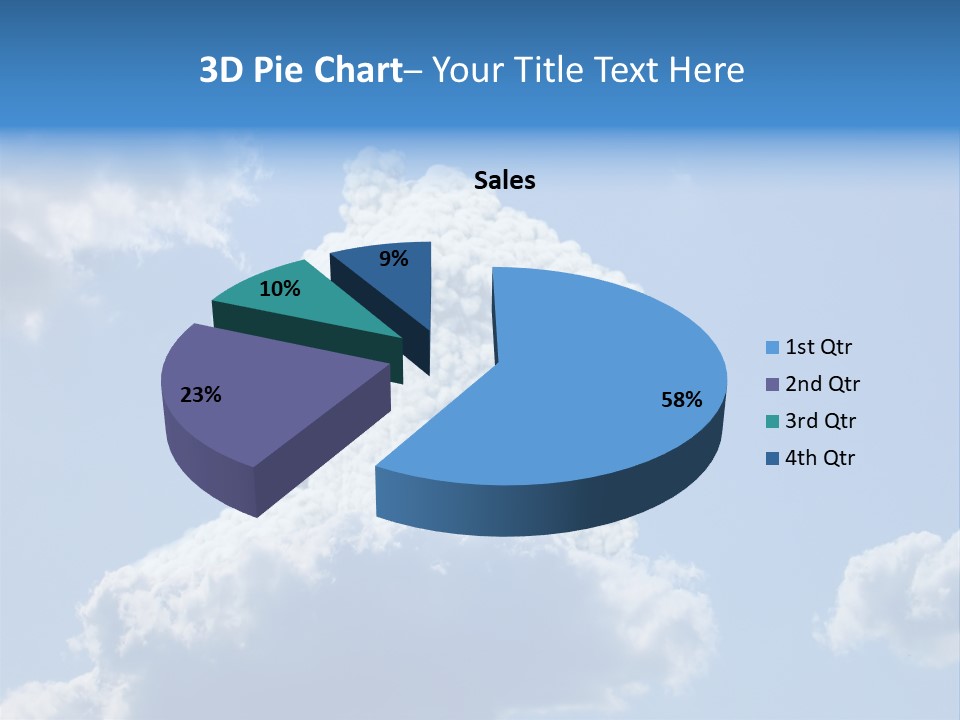 Air Sky Art PowerPoint Template