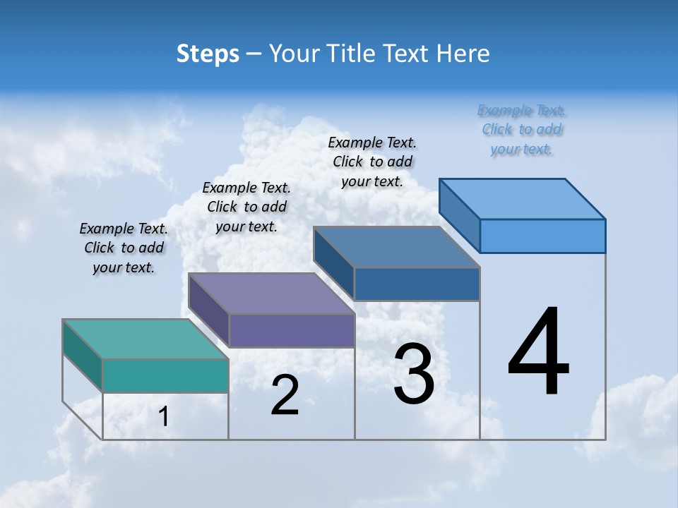 Air Sky Art PowerPoint Template