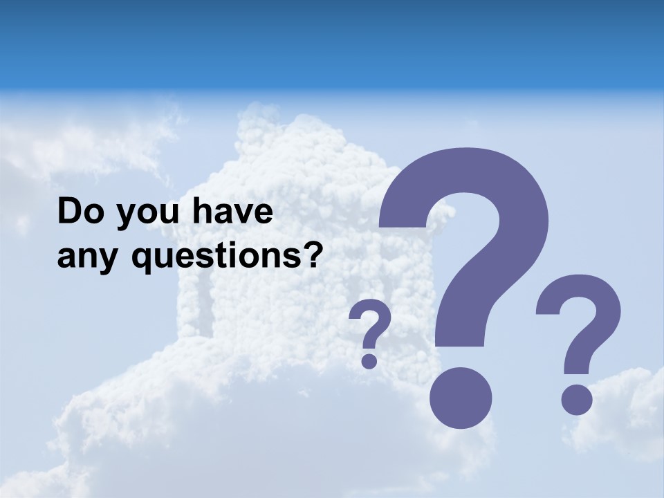 Air Sky Art PowerPoint Template