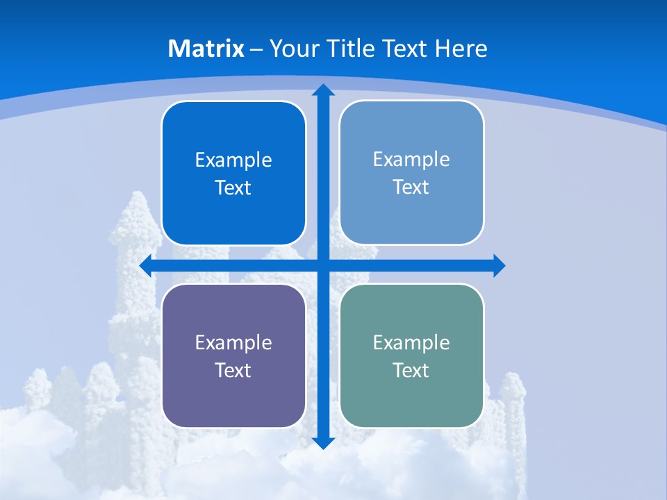 Temple Cloudcastle Fantasy PowerPoint Template