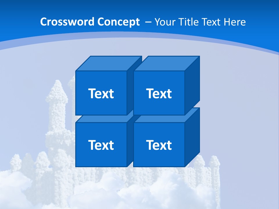Temple Cloudcastle Fantasy PowerPoint Template