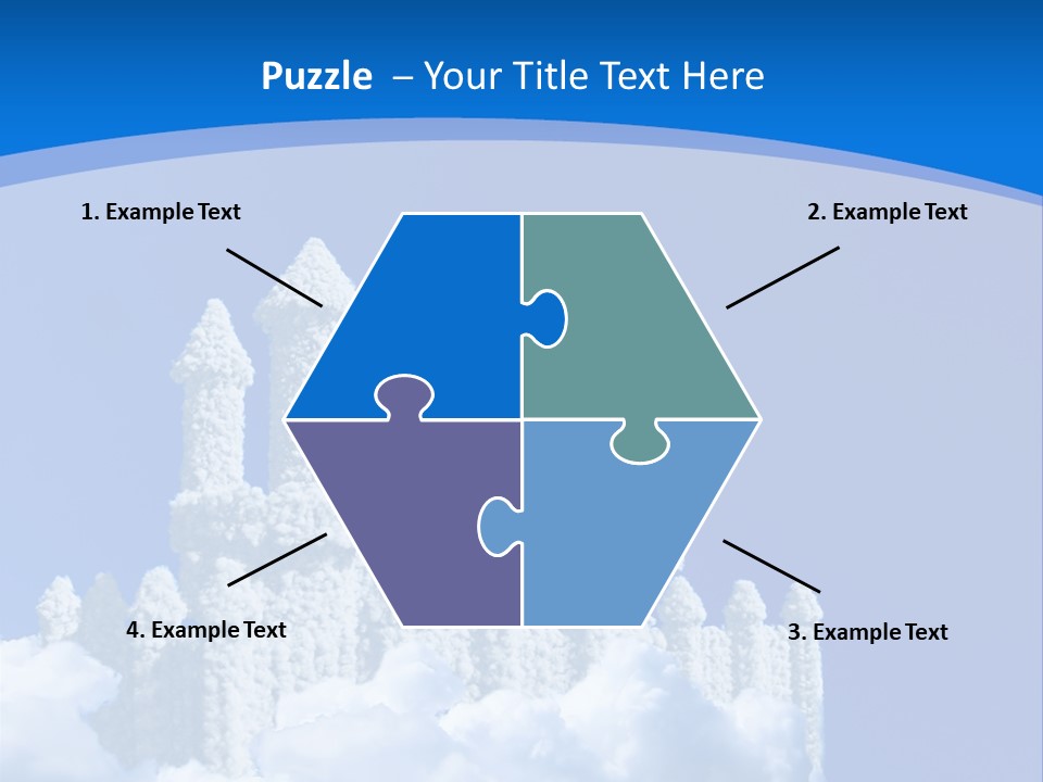 Temple Cloudcastle Fantasy PowerPoint Template