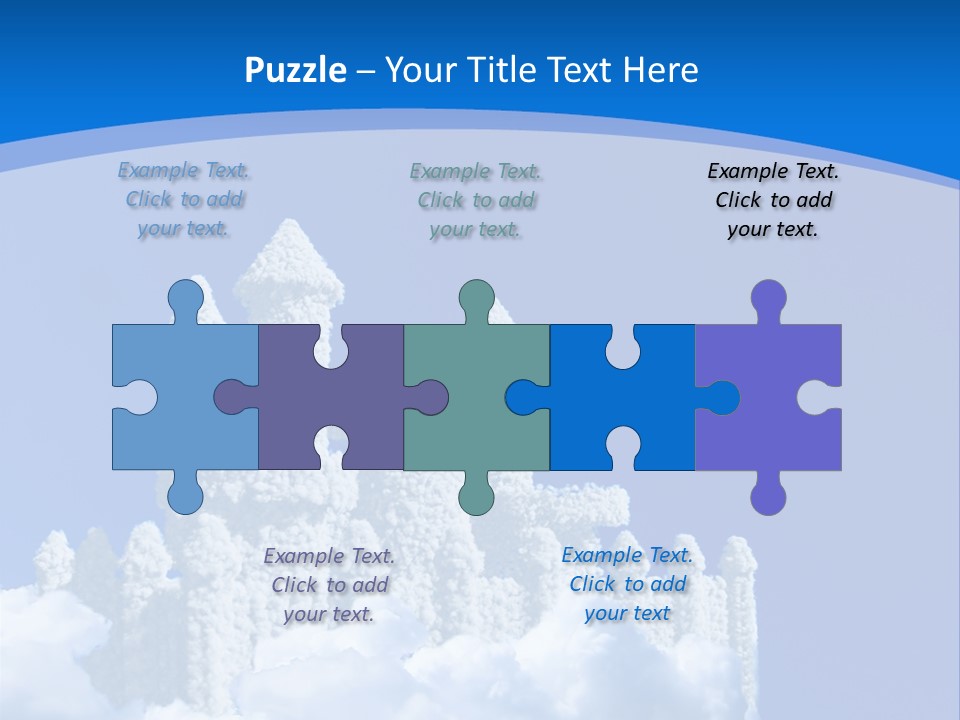 Temple Cloudcastle Fantasy PowerPoint Template