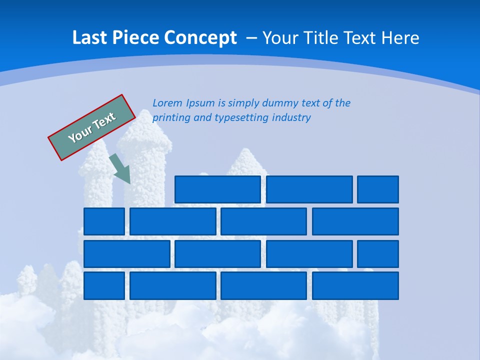 Temple Cloudcastle Fantasy PowerPoint Template