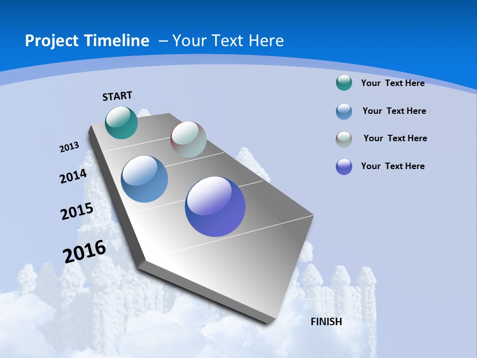 Temple Cloudcastle Fantasy PowerPoint Template