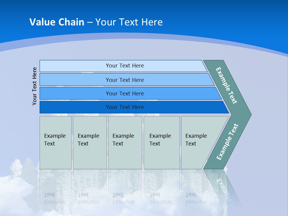 Temple Cloudcastle Fantasy PowerPoint Template