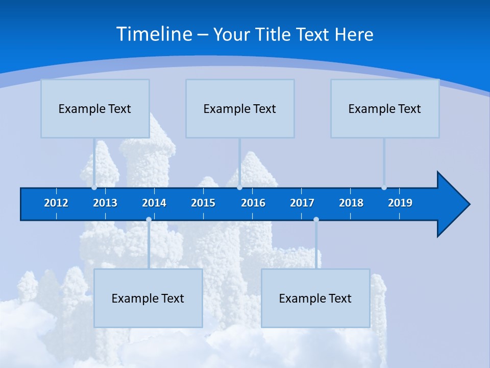 Temple Cloudcastle Fantasy PowerPoint Template