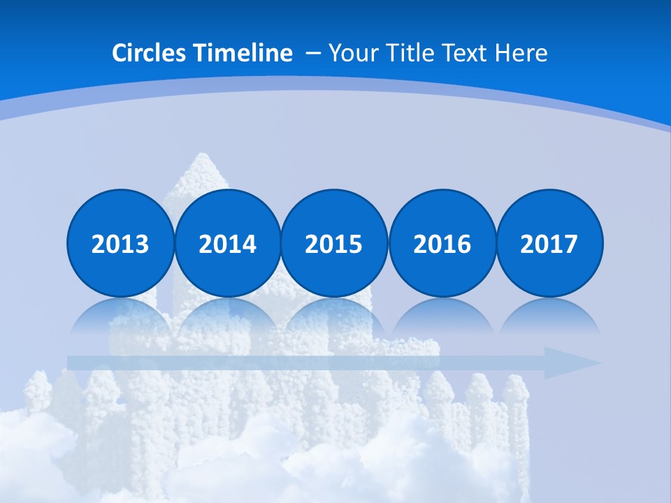 Temple Cloudcastle Fantasy PowerPoint Template