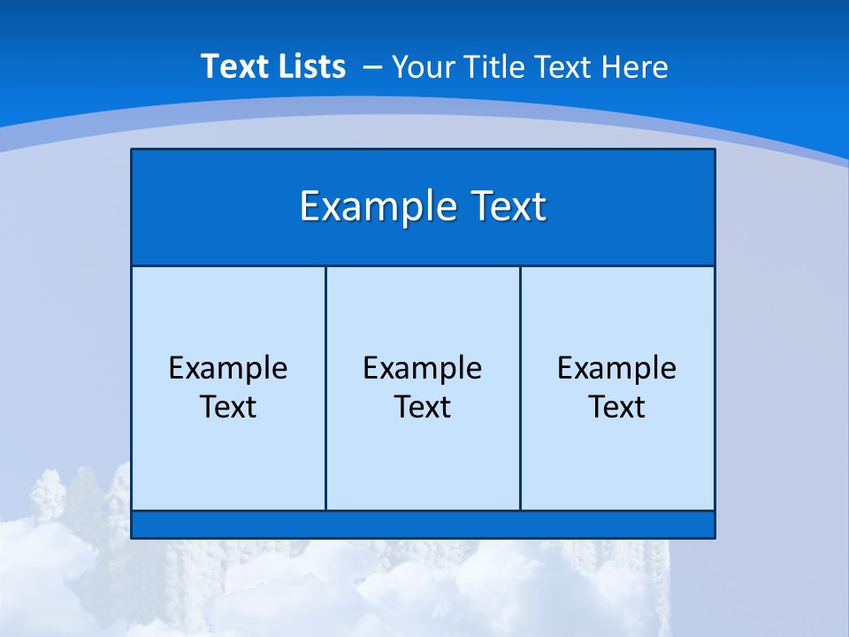 Temple Cloudcastle Fantasy PowerPoint Template
