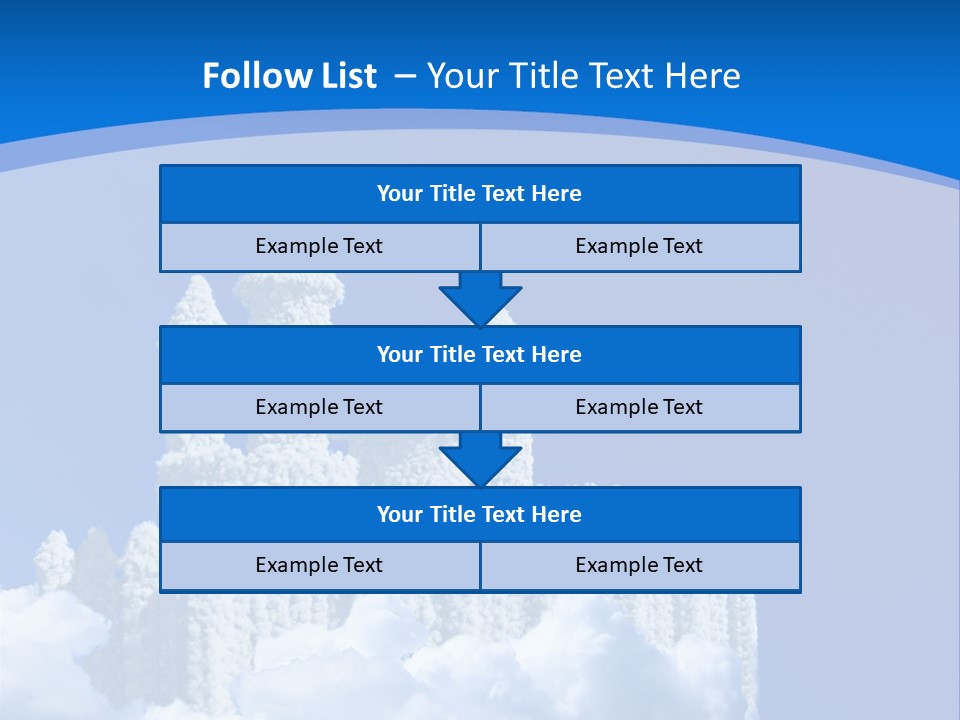 Temple Cloudcastle Fantasy PowerPoint Template