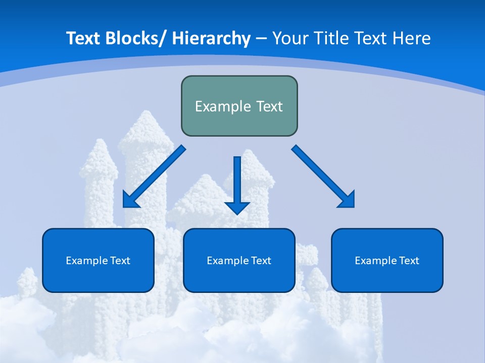Temple Cloudcastle Fantasy PowerPoint Template